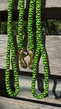 Load image into Gallery viewer, Lime + Black Lead Rope
