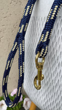 Load image into Gallery viewer, Navy &amp; Beige Lead Rope
